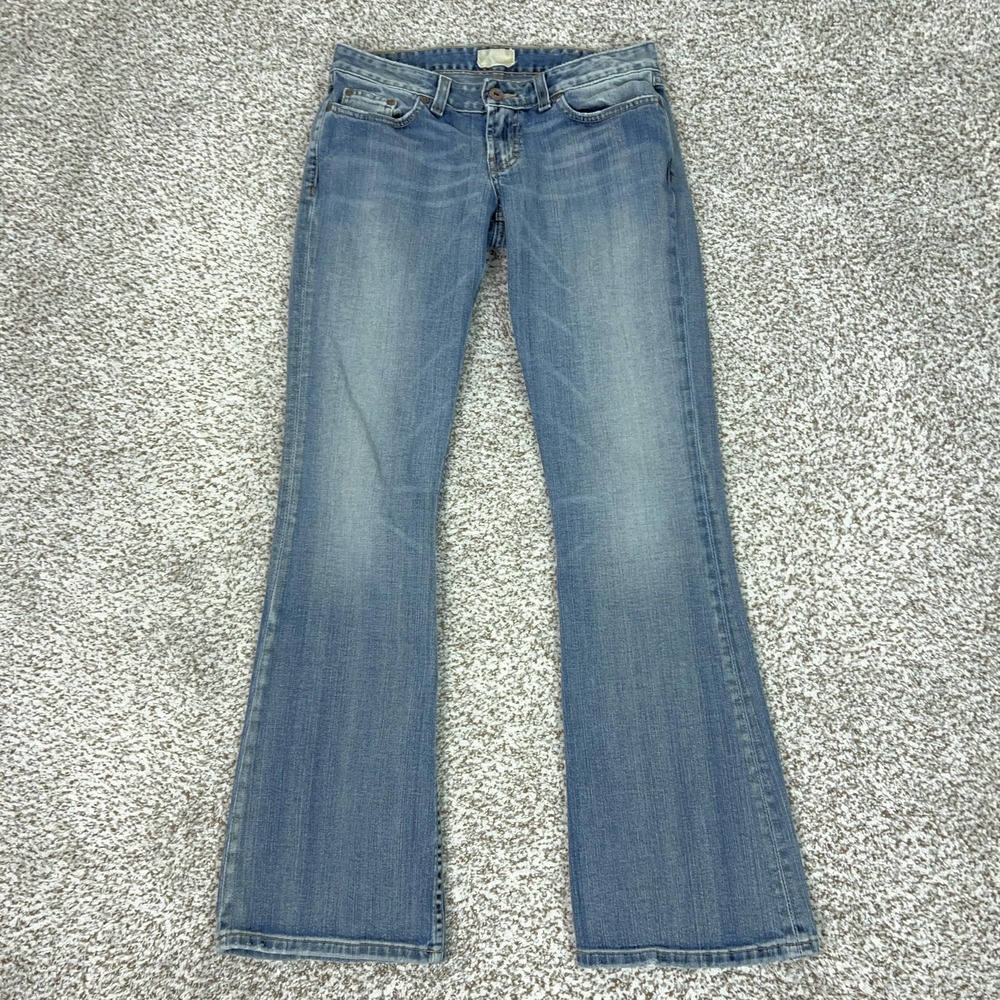 BKE Jeans Womens 29 Blue Bootcut Embroidered Pockets Medium Wash Denim Western
